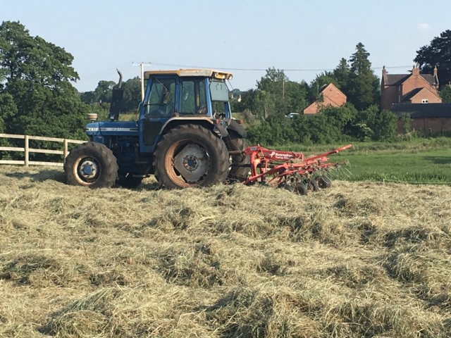 haymaking in staffordshire